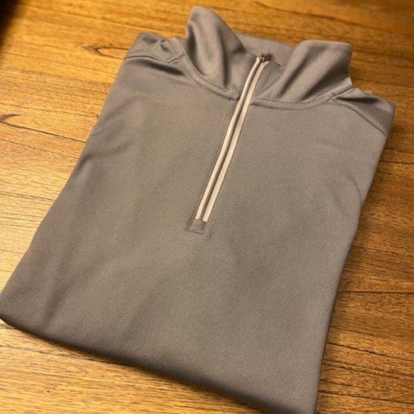 Ladies UNDER ARMOUR Qualifier Quarter-Zip Athletic Jacket, Large - Picture 4 of 10